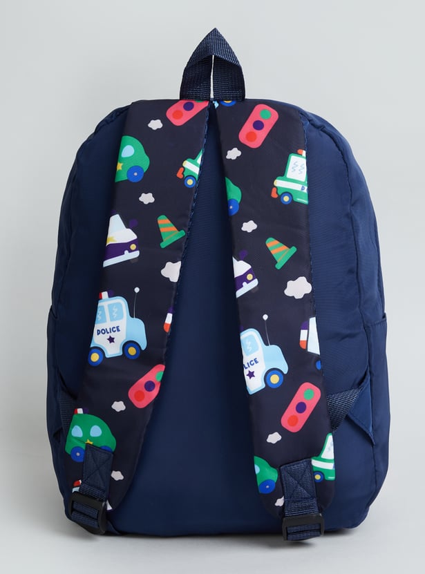 GINGER Girls Police Print Backpack