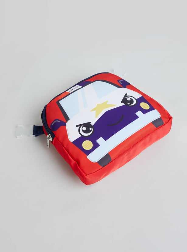 GINGER Girls Police Print Backpack