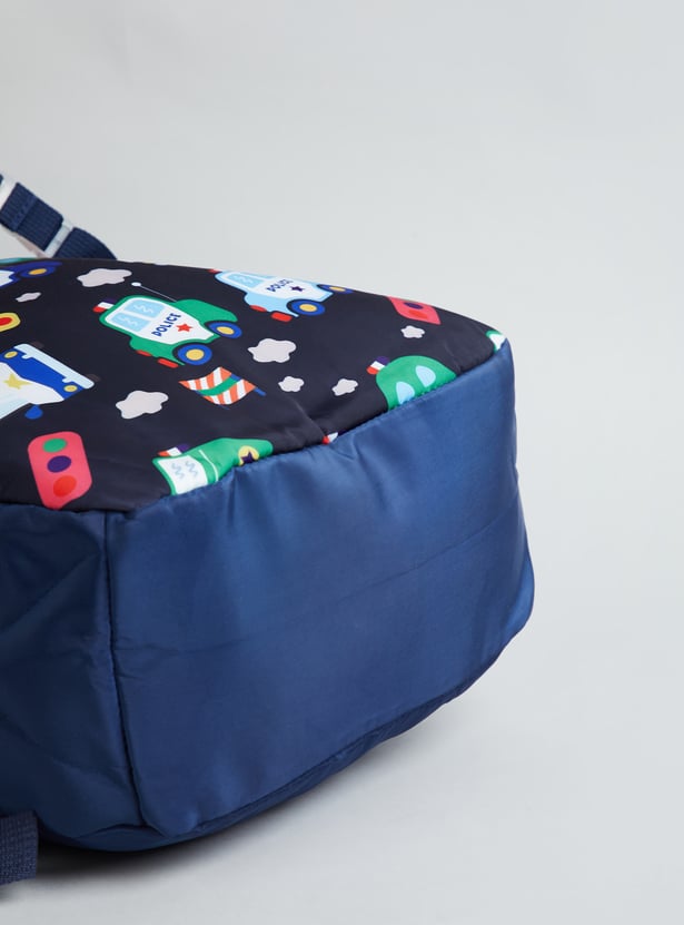GINGER Girls Police Print Backpack