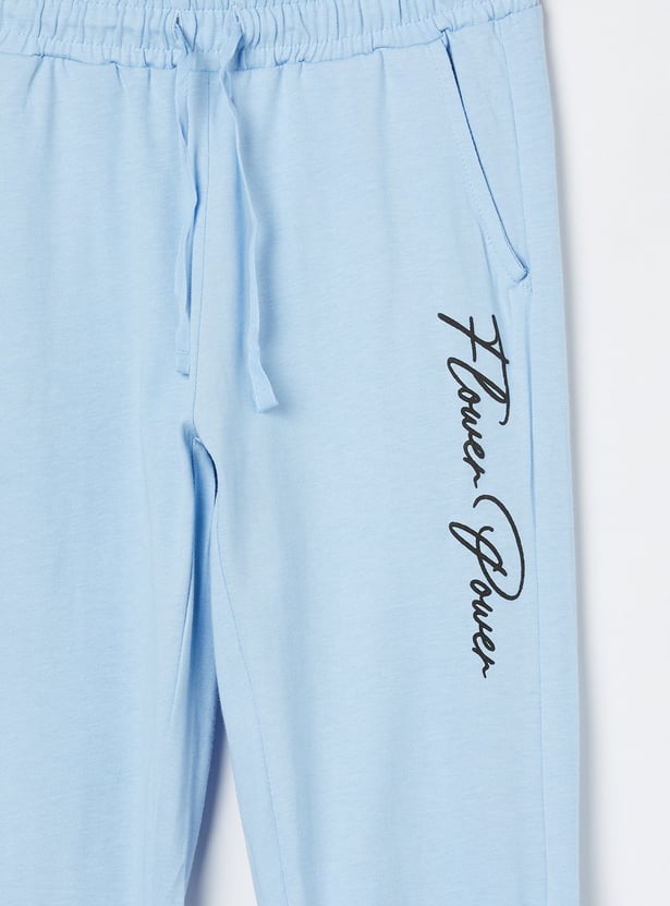 FAME FOREVER Girls Solid Track Pants