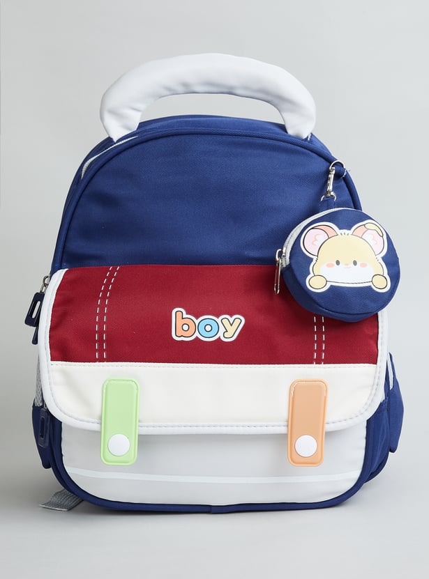 GINGER Boys Printed Backpack