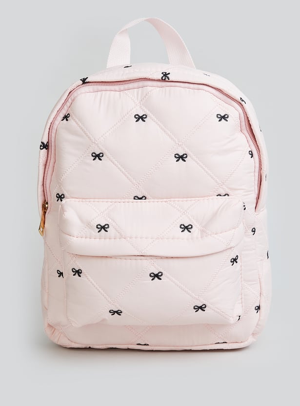 GINGER Girls Embroidered Backpack