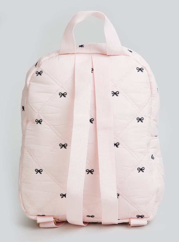 GINGER Girls Embroidered Backpack