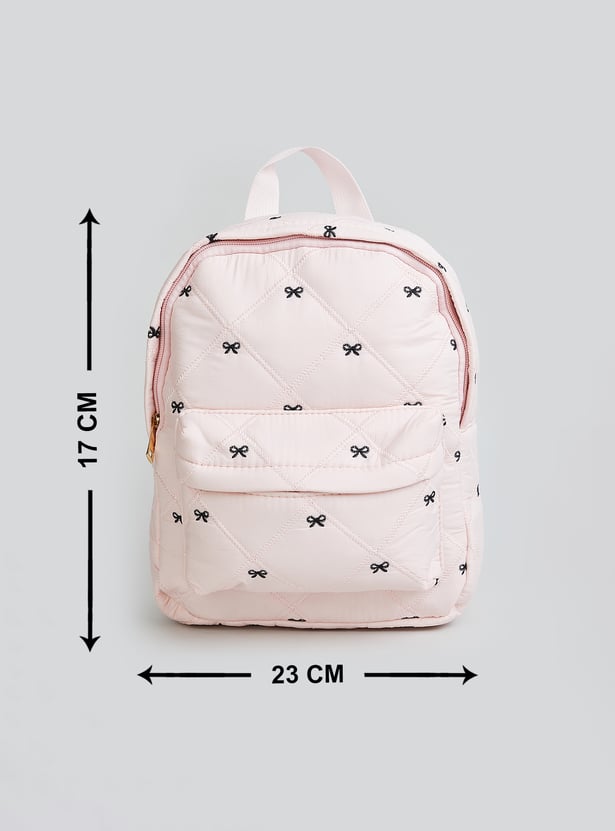 GINGER Girls Embroidered Backpack