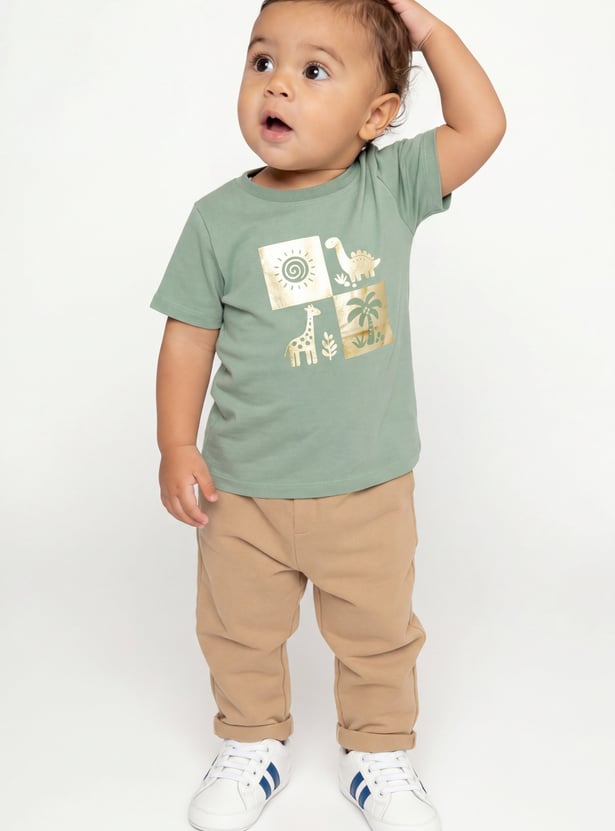 FAME FOREVER Boys Graphic Print T-shirt