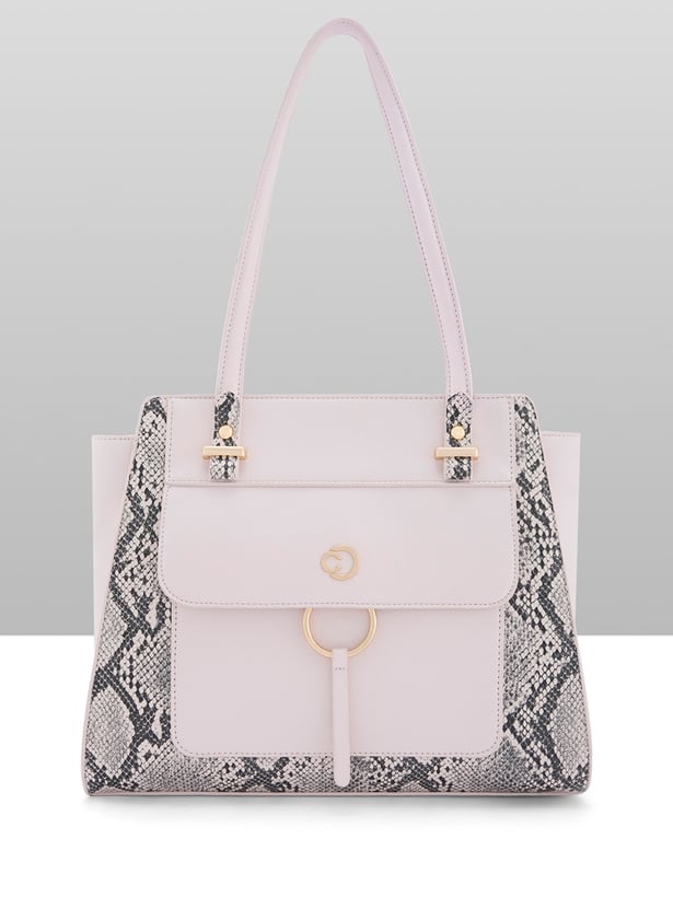CAPRESE Textured Shoulder Bag