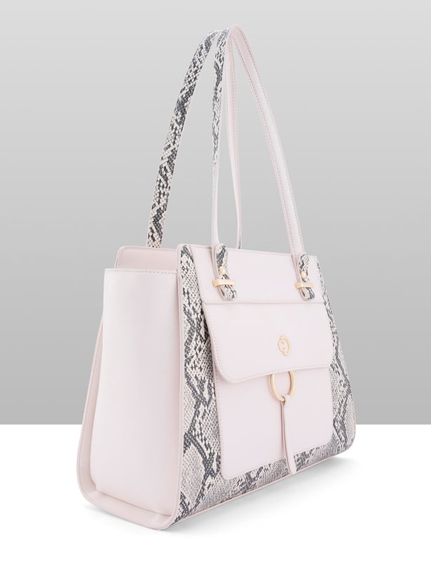 CAPRESE Textured Shoulder Bag
