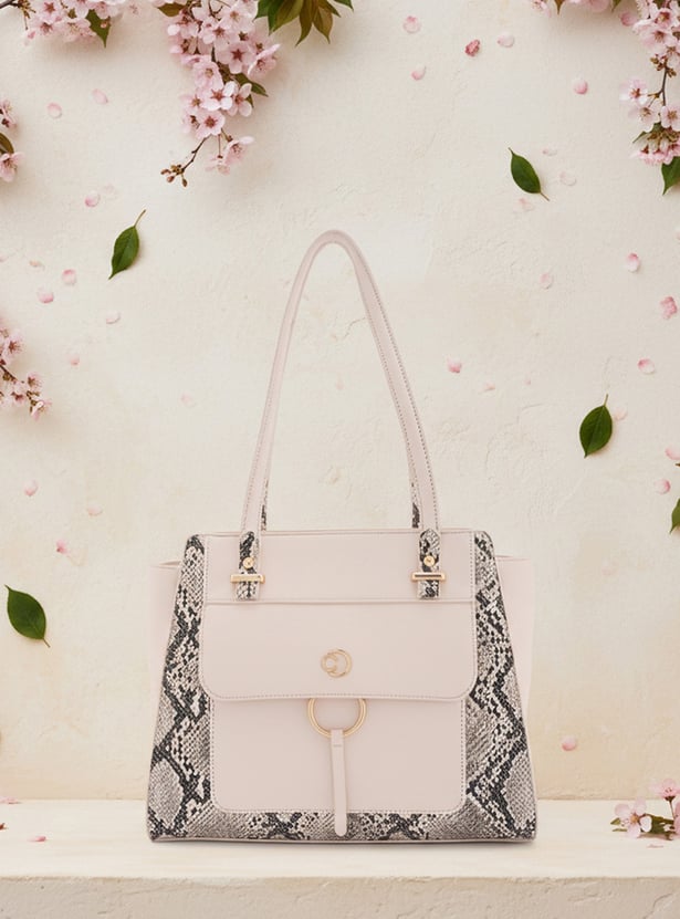 CAPRESE Textured Shoulder Bag