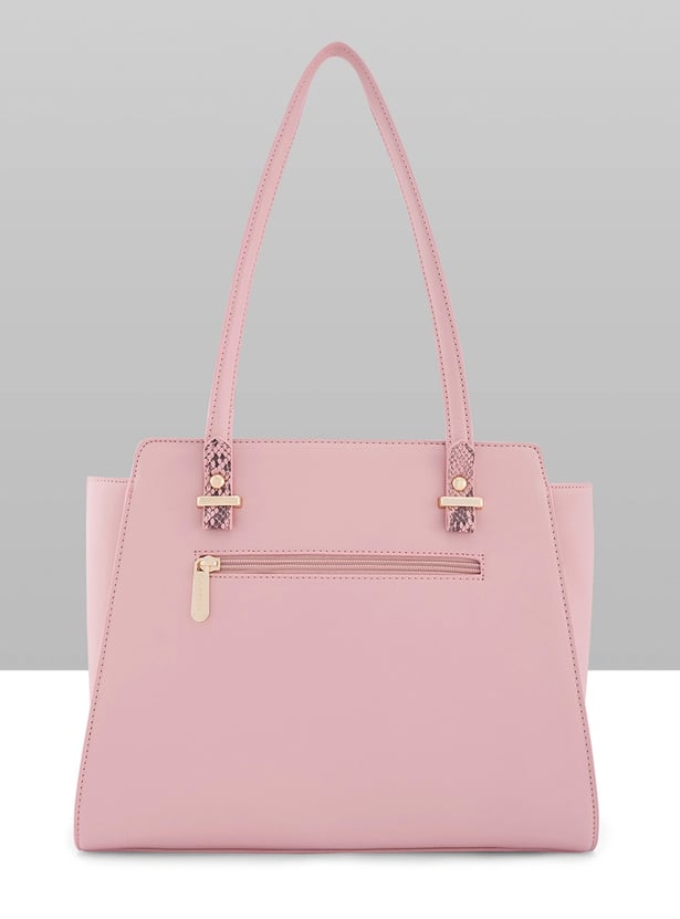 CAPRESE Textured Handheld Bag