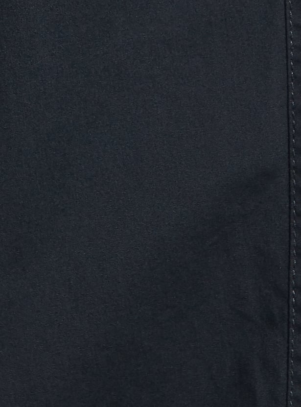 BOSSINI Solid Regular Fit Cargos