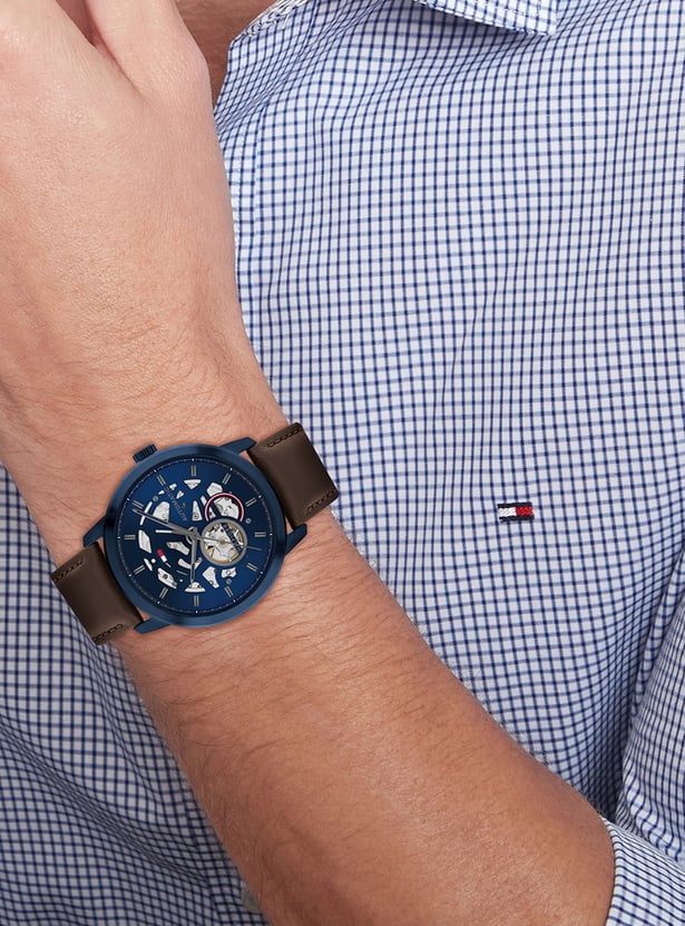 TOMMY HILFIGER Henry Automatic Skeleton Watch-TH1710660W