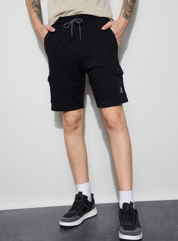 SmileyWorld Solid Regular Shorts