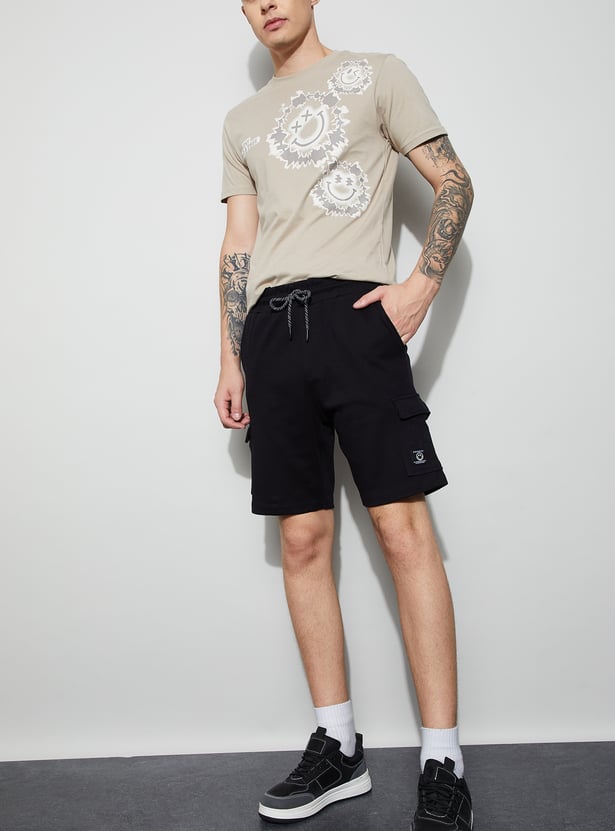 SmileyWorld Solid Regular Shorts