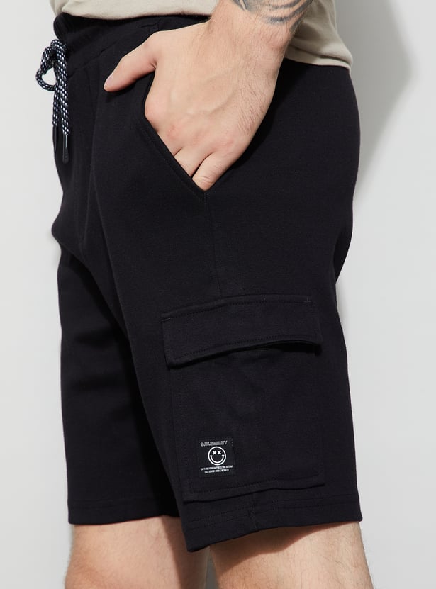 SmileyWorld Solid Regular Shorts