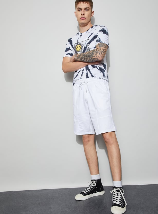 SmileyWorld Solid Regular Shorts
