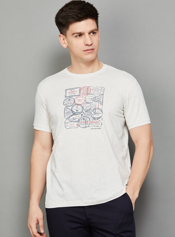 FAHRENHEIT Graphic Print T-shirt