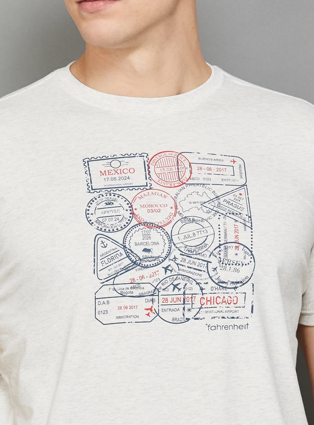 FAHRENHEIT Graphic Print T-shirt