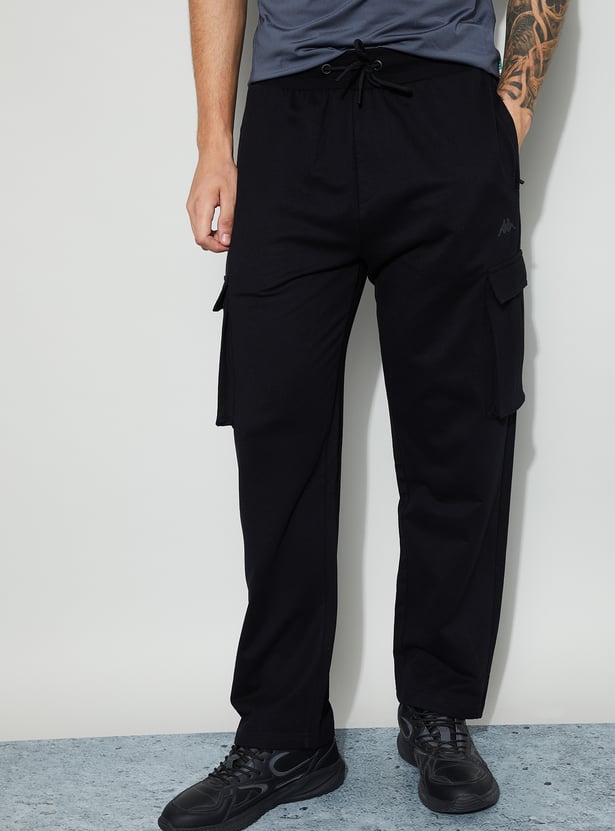 KAPPA Solid Regular Track Pants