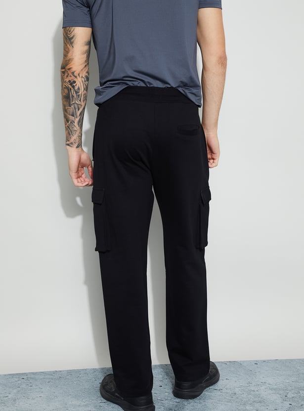 KAPPA Solid Regular Track Pants