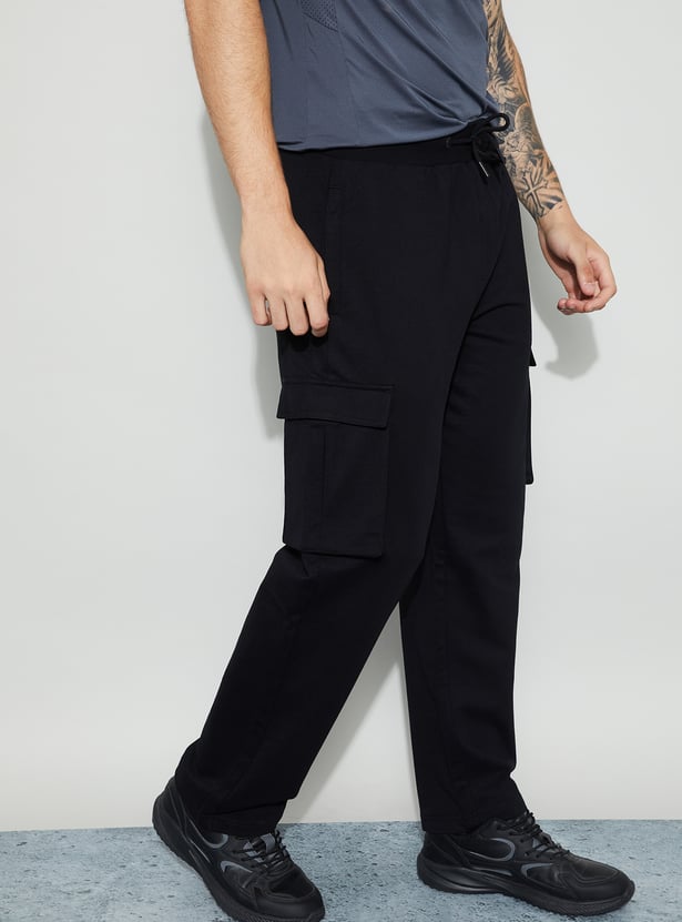 KAPPA Solid Regular Track Pants