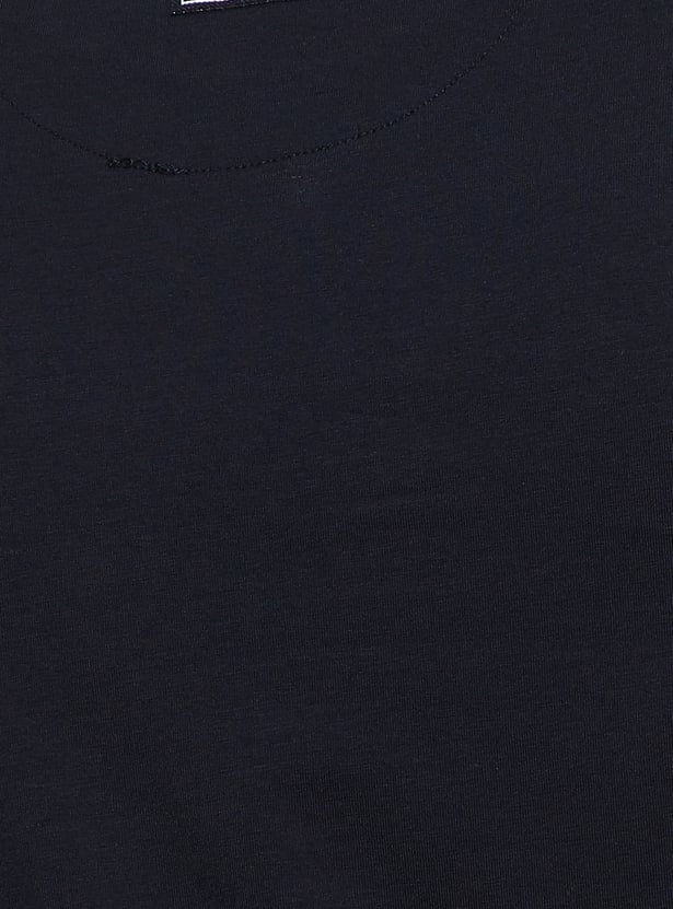 KAPPA Printed Sleeveless Crew Neck T-shirt