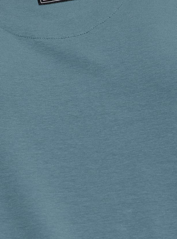KAPPA Printed Sleeveless Crew Neck T-shirt