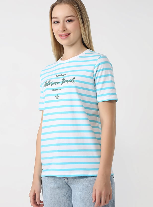 KRAUS Typographic Print T-shirt