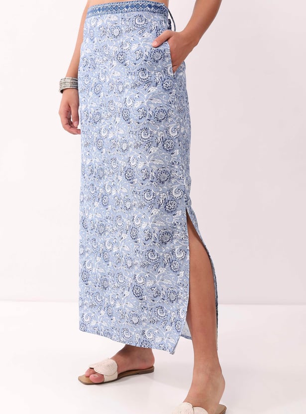 BIBA Floral Print Skirt