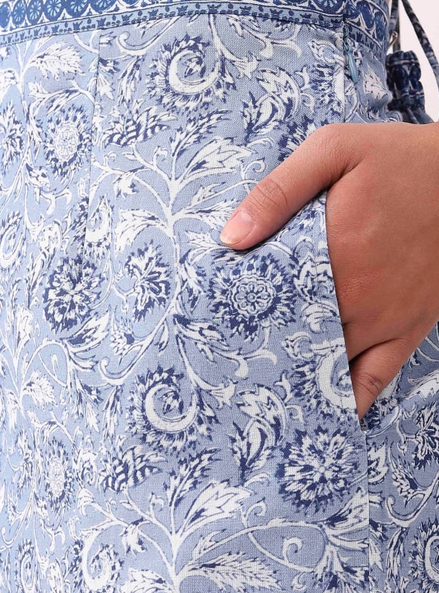 BIBA Floral Print Skirt