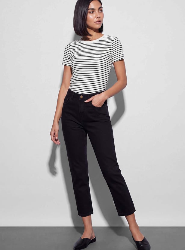 FAME FOREVER Striped T-shirt