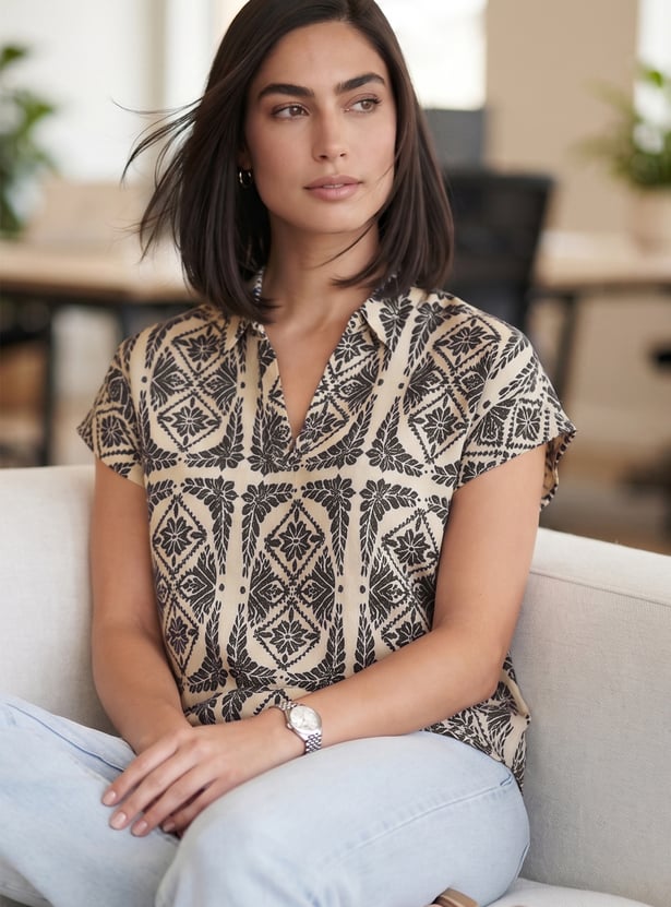 FAME FOREVER Printed Top
