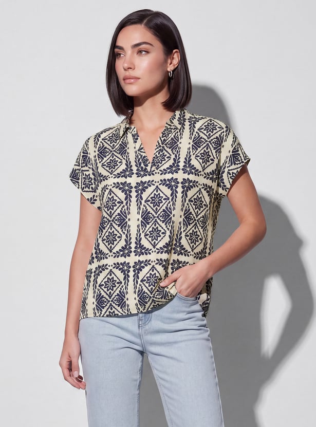 FAME FOREVER Printed Top