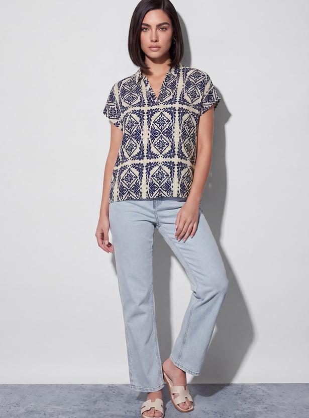 FAME FOREVER Printed Top