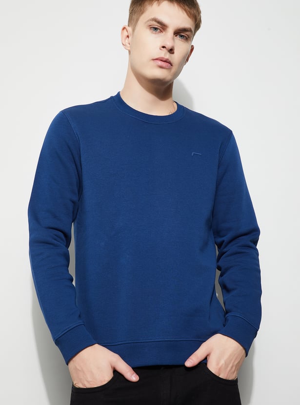 FAME FOREVER Solid Sweatshirt