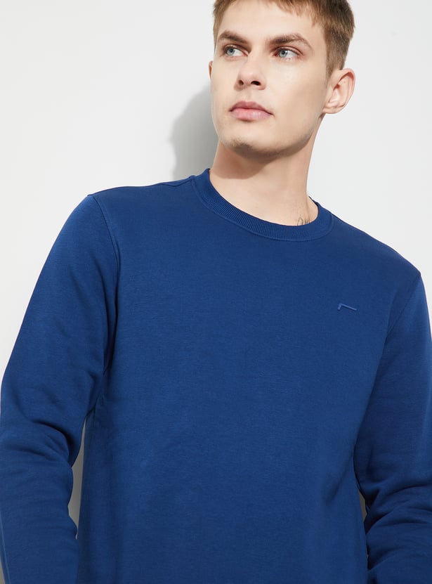 FAME FOREVER Solid Sweatshirt