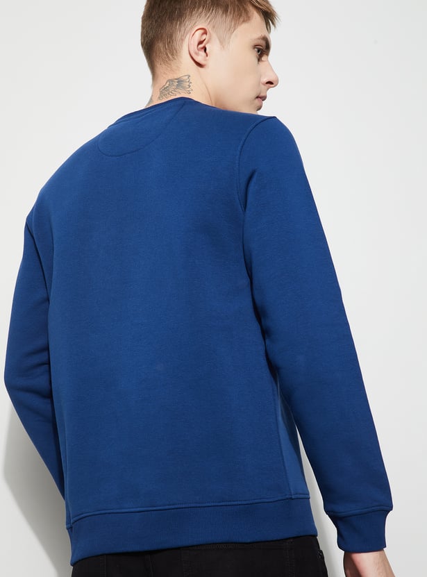 FAME FOREVER Solid Sweatshirt