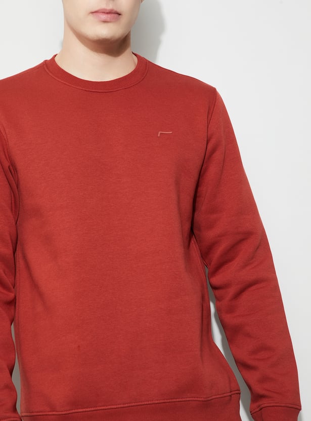 FAME FOREVER Solid Sweatshirt