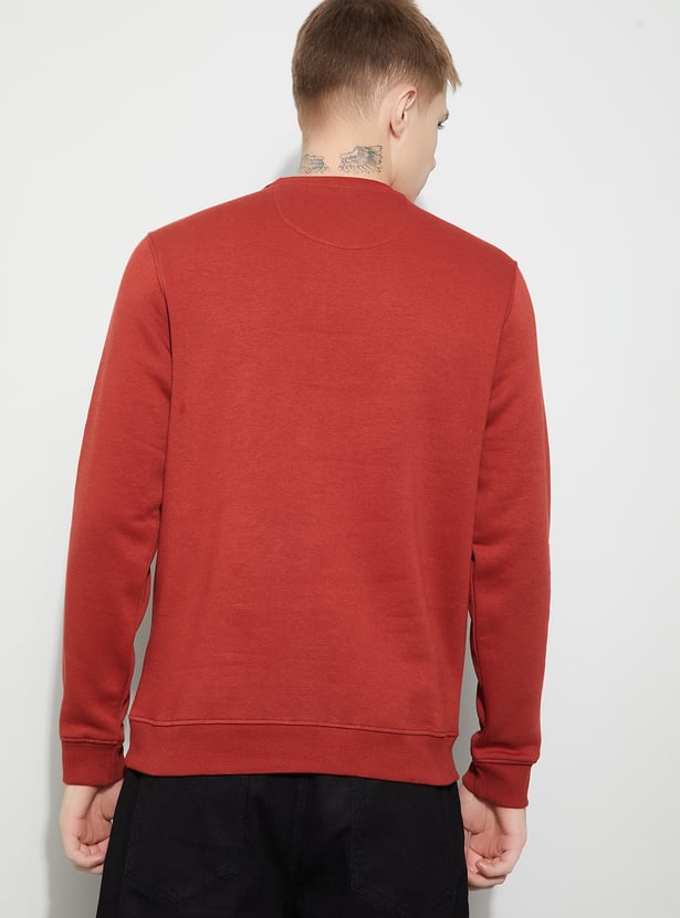 FAME FOREVER Solid Sweatshirt