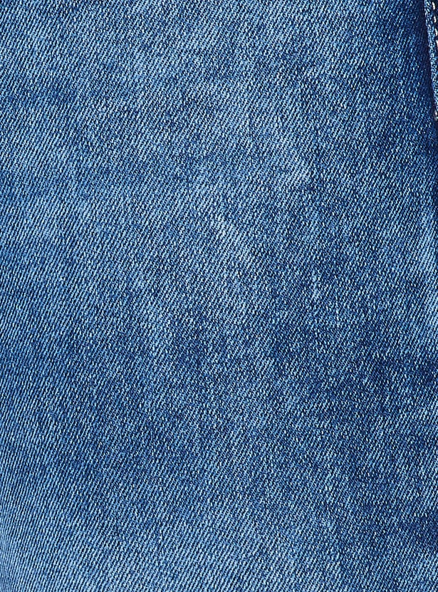 DENIMIZE Stonewashed Slim Straight Jeans