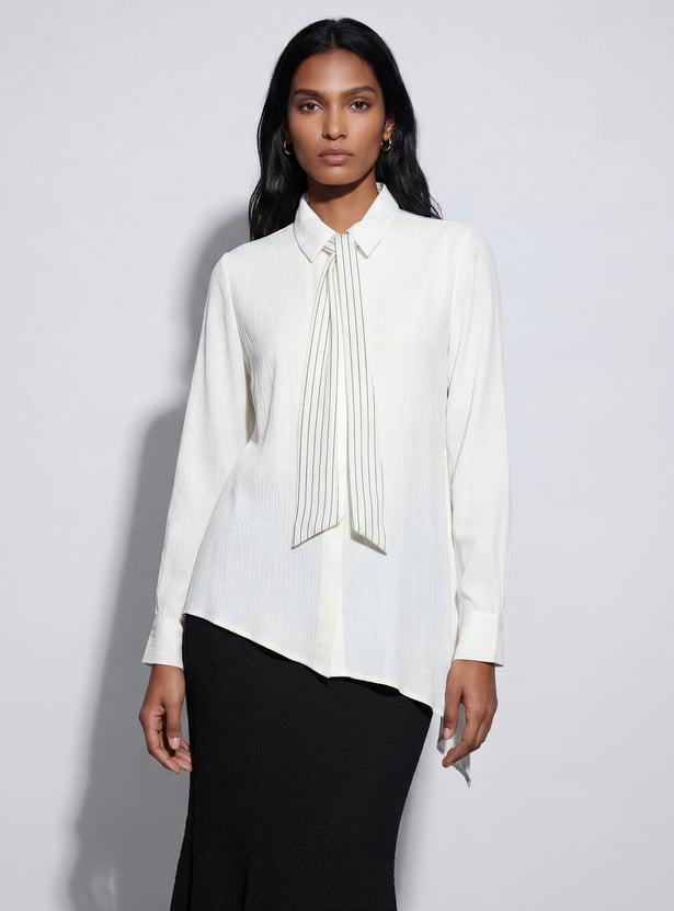 CODE Striped Shirt