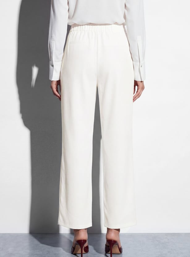 CODE Pleated Front Trousers