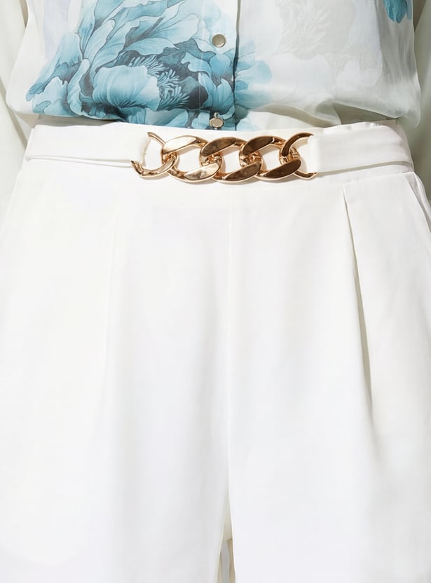 CODE Pleated Front Trousers