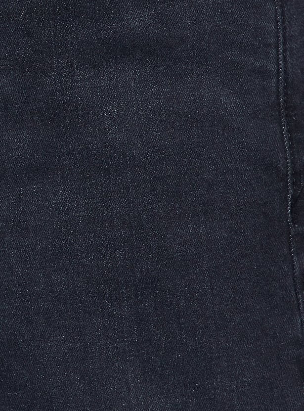 DENIMIZE Washed Slim Straight Jeans