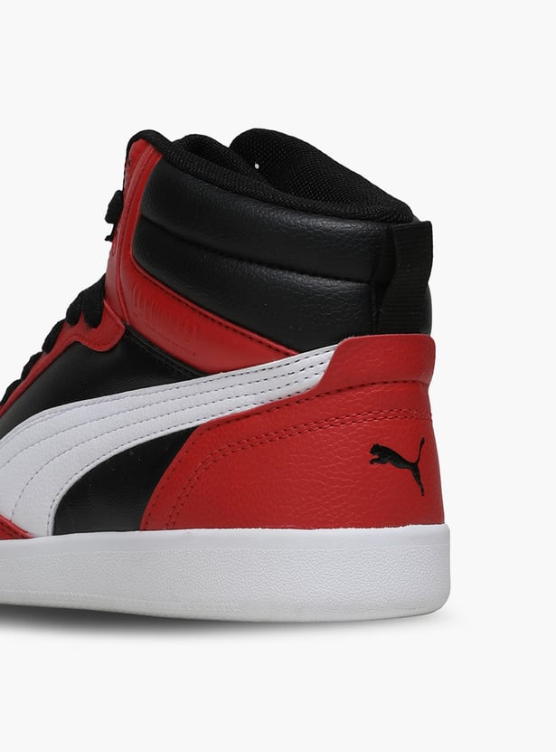 PUMA Boys Colourblock High-Top Sneakers