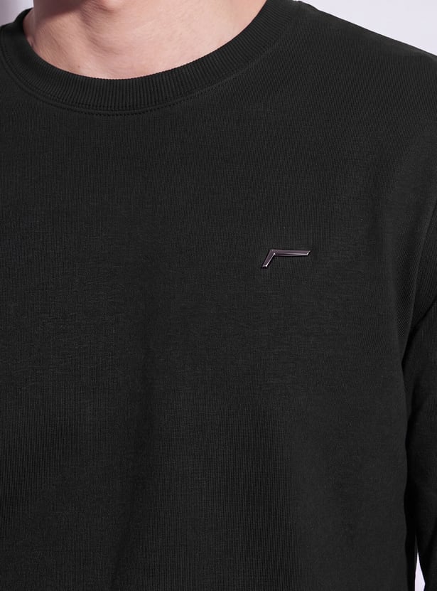 FAME FOREVER Solid Sweatshirt
