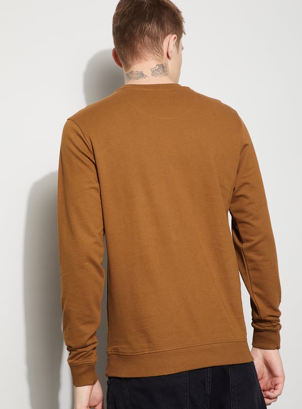 FAME FOREVER Solid Sweatshirt