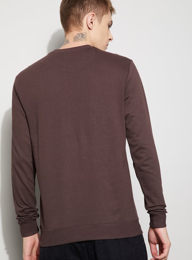 FAME FOREVER Solid Sweatshirt