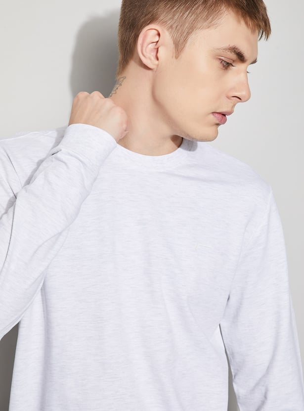 FAME FOREVER Solid Sweatshirt