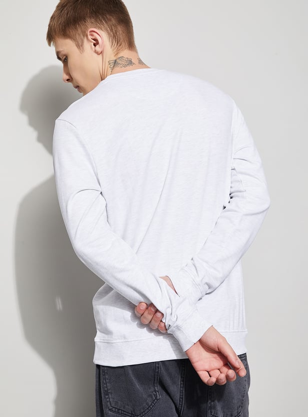 FAME FOREVER Solid Sweatshirt