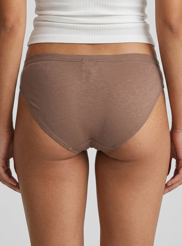 JOCKEY Solid Hipster Panty - Pack of 3
